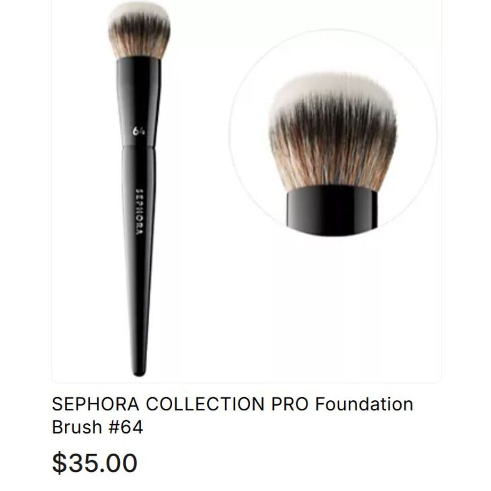 SEPHORA COLLECTION PRO Foundation Brush #64  $35.00